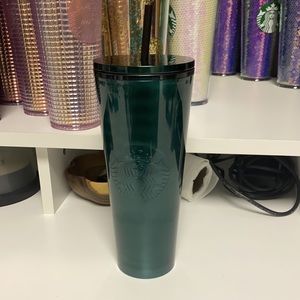 Starbucks 2020 Holiday Smoky Green Tumbler